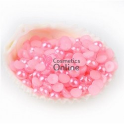 Perlute sidefate de unghii Pink Light de 2mm - 600 bucati, Cod PPU035